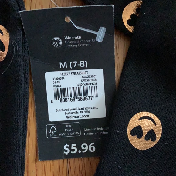 NWT Athletic Works Fleece Sweatshirt - Picture 3 of 4